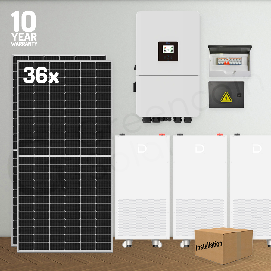 Solar 18kW - 10 Year Warranty - Finance Option - BILLED MONTHLY || 72 Months
