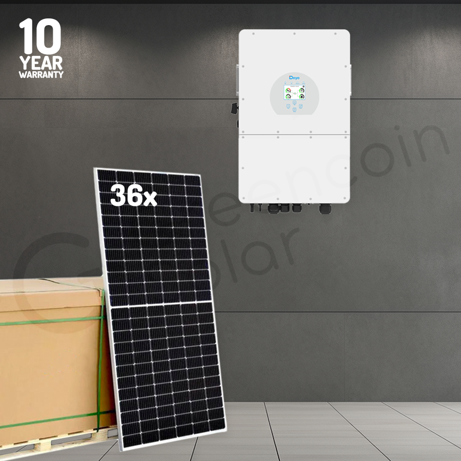 Deye 30kW 3-Phase Grid-Tied System