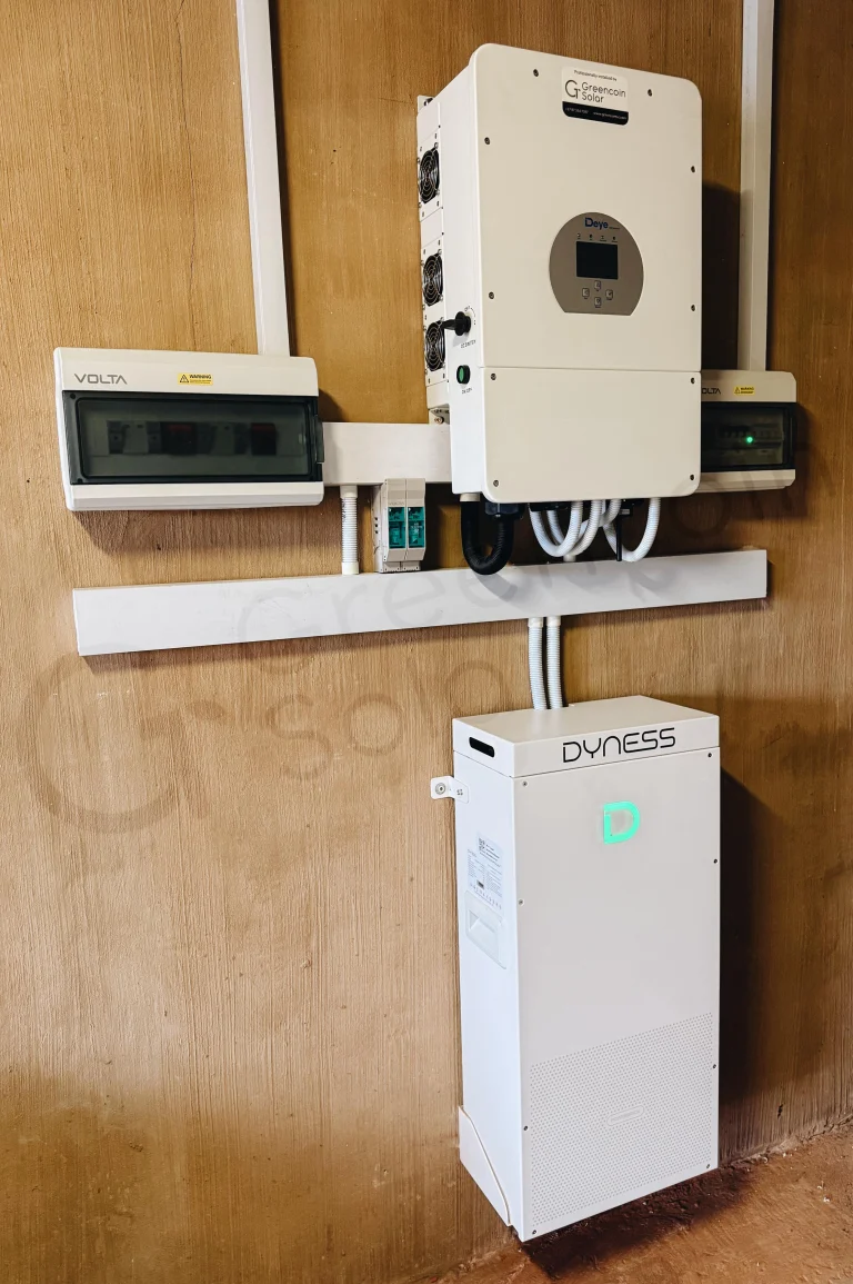Solar inverter and battery