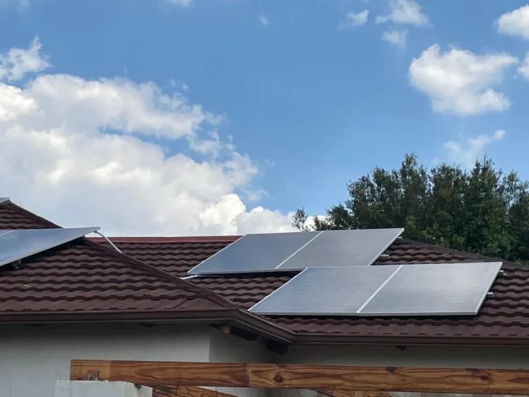 15 kW solar panel array in Johannesburg