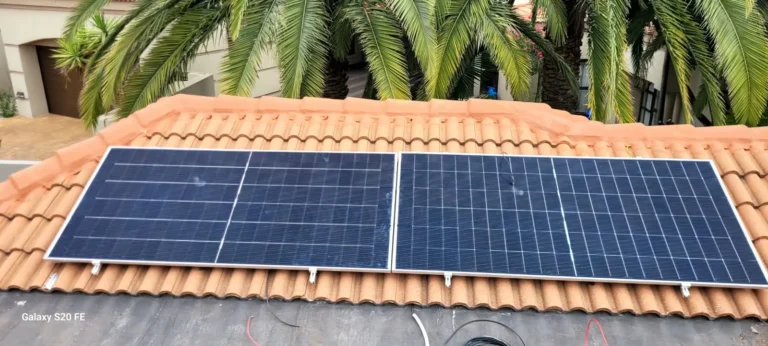 Solar panels installed in Midrand
