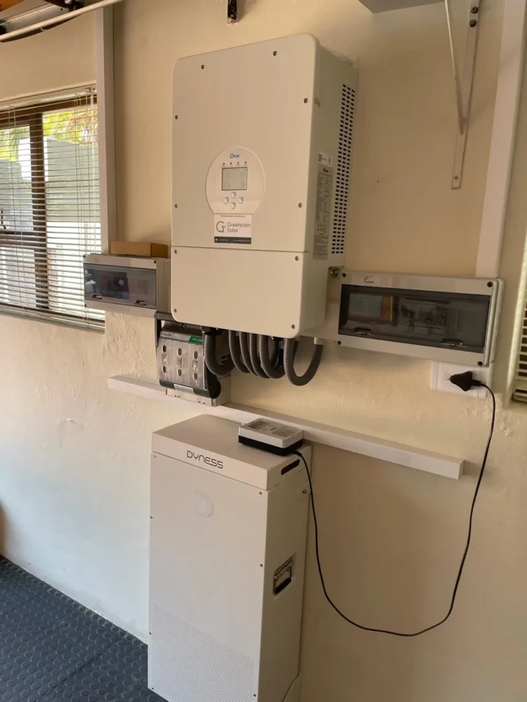 Solar inverter and battery installed in Midrand