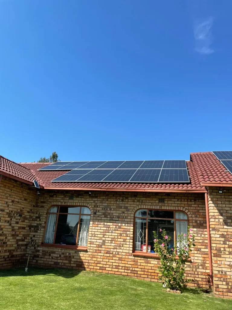 Solar panels installed in Randburg